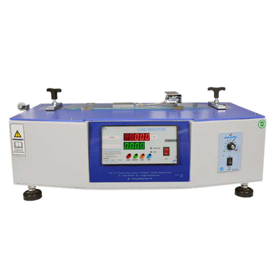 EINDIA Flexipack Machinery Private Limited Co-efficient of friction tester Supply High Quality Equipment Tools Consumables Used Flexible Packaging Machines Used Printing Machine India