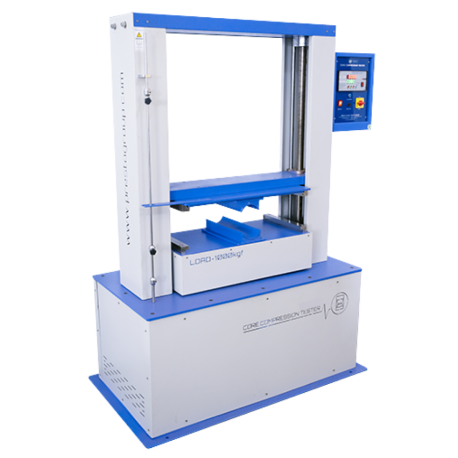 EINDIA Flexipack Machinery Private Limited Core compression tester motorized Supply High Quality Equipment Tools Consumables Used Flexible Packaging Machines Used Printing Machine India